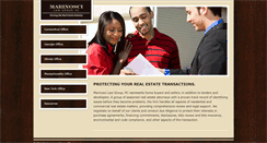 Desktop Screenshot of mlg-realestatelaw.com